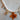 Freshwater pearl charm necklace