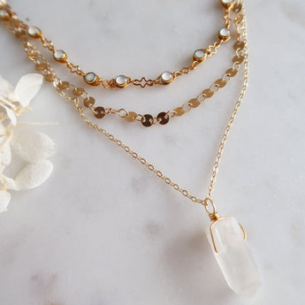 Layered necklace