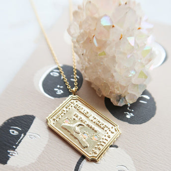 Golden ticket jewelry