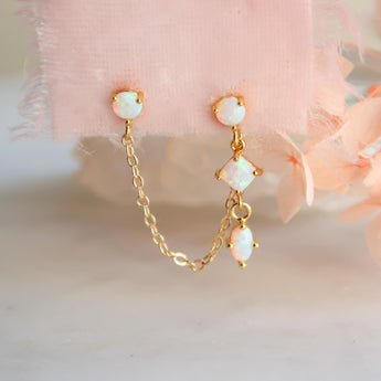 double piercing earring