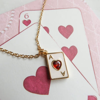 ace of heart necklace