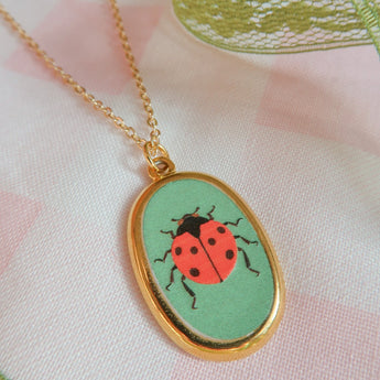 ladybug necklace