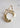 moon with opal earrings