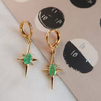 Terrasen Star Earrings - Bittersweet