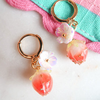 Strawberry Shortcake Earrings - Bittersweet