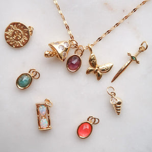 Build your own charm necklace