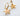 Star earrings with opals