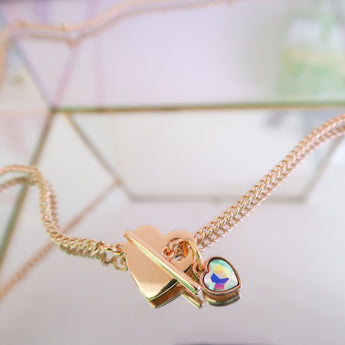 Gold Heart Necklace