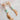 Turquoise bead huggies