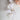 White Bow Earring