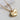 Honey Haze Heart Necklace