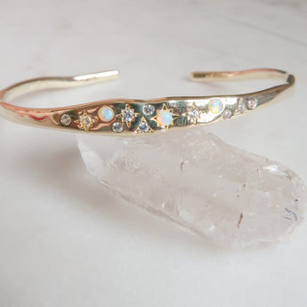 Celestial cuff bracelet