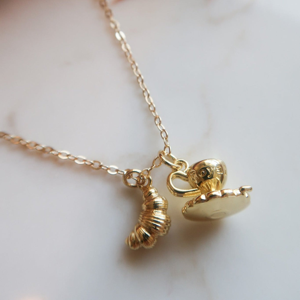 Petit Croissant Necklace main image 1