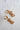 Gold charm earrings