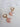 Iridescent spiral earrings